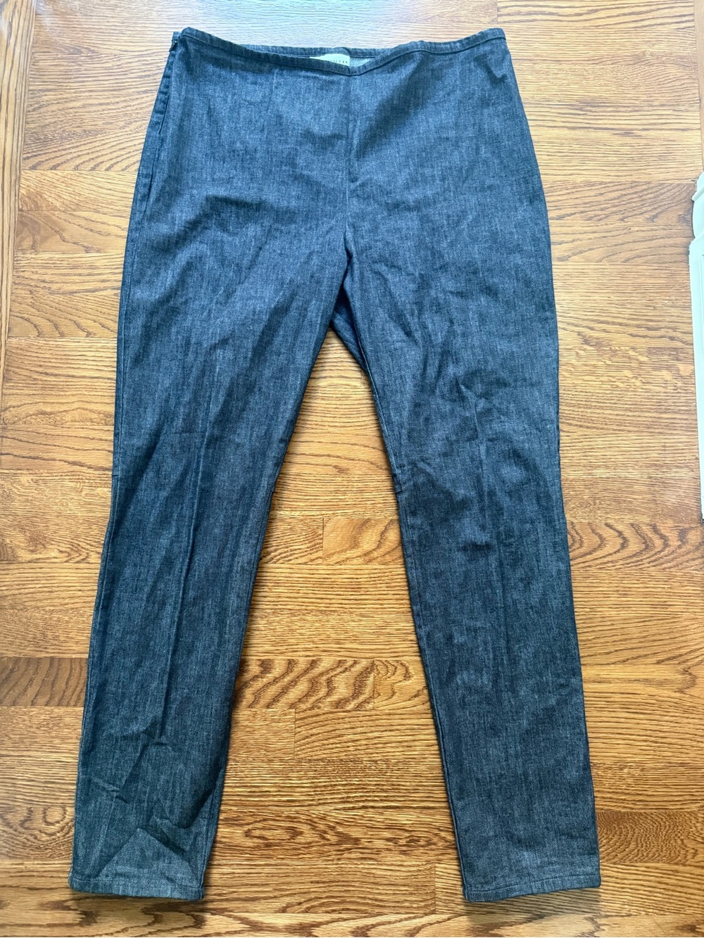 BRYN WALKER Trousers Pants Timeless USA Denim Blue Closet Staple Comfy XL